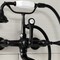 Kingston Brass AE551T0 7-Inch Wall Mount Tub Faucet with Hand Shower, Matte Black AE551T0 - alternate 4